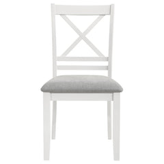 Hollis White Side Chair - MyWaynesHome #