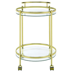 Chrissy Gold Bar Cart - MyWaynesHome #