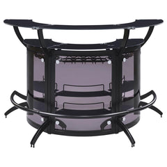 Dallas Black 3 Pc Home Bar - MyWaynesHome #