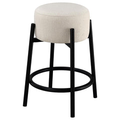 Leonard Beige Counter Stool - MyWaynesHome #