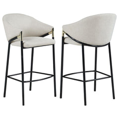 Chadwick Beige Bar Stool - MyWaynesHome #