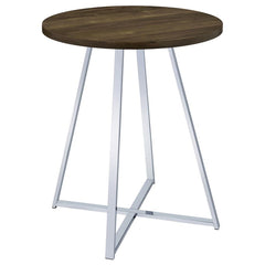 Burkhart Brown Bar Table - MyWaynesHome #