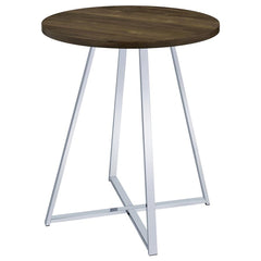 Burkhart Brown Bar Table - MyWaynesHome #