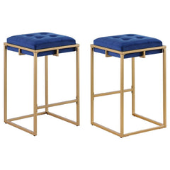 Nadia Blue Counter Stool - MyWaynesHome #