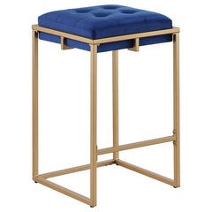 Nadia Blue Counter Stool - MyWaynesHome #