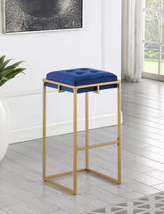 Nadia Blue Bar Stool - MyWaynesHome #