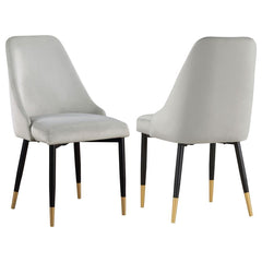 Gabrielle Grey Side Chair - MyWaynesHome #
