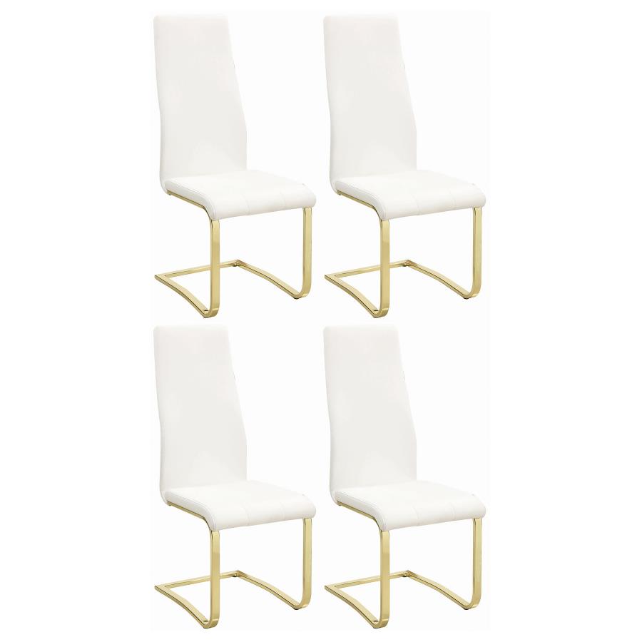 Montclair White Side Chair - MyWaynesHome #