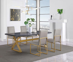 Conway Grey 5 Pc Dining Set - MyWaynesHome #