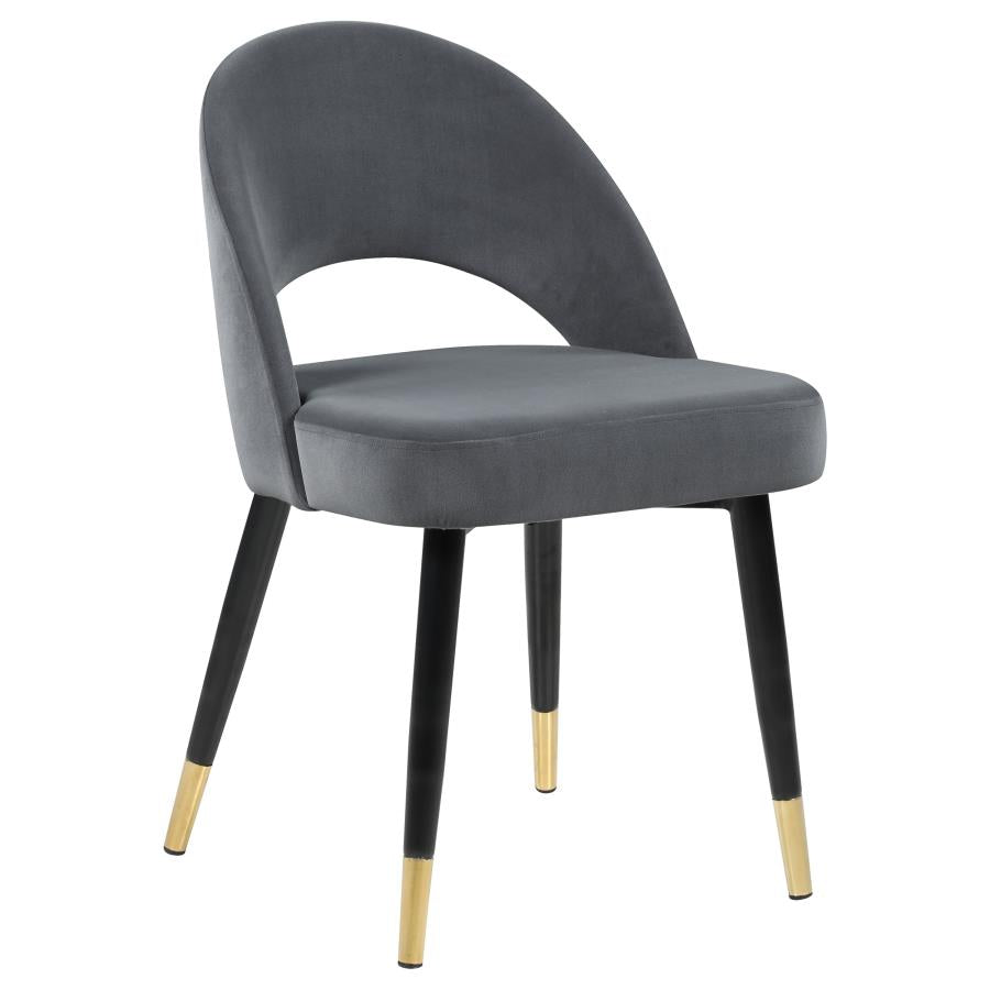 Lindsey Grey Side Chair - MyWaynesHome #