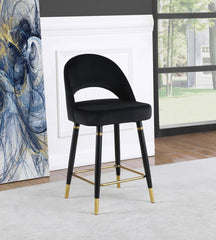 Lindsey Black Counter Stool - MyWaynesHome #