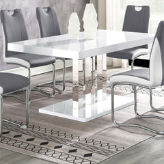 Brooklyn White Dining Table - MyWaynesHome #