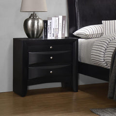 Briana Black Nightstand - MyWaynesHome #
