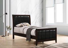 Carlton Brown Twin Bed - MyWaynesHome #