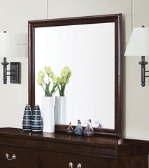 Louis Philippe Brown Dresser Mirror - MyWaynesHome #