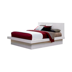 Jessica White Eastern King Bed - MyWaynesHome #