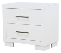 Jessica White Queen Bed 5 Pc Set - MyWaynesHome #