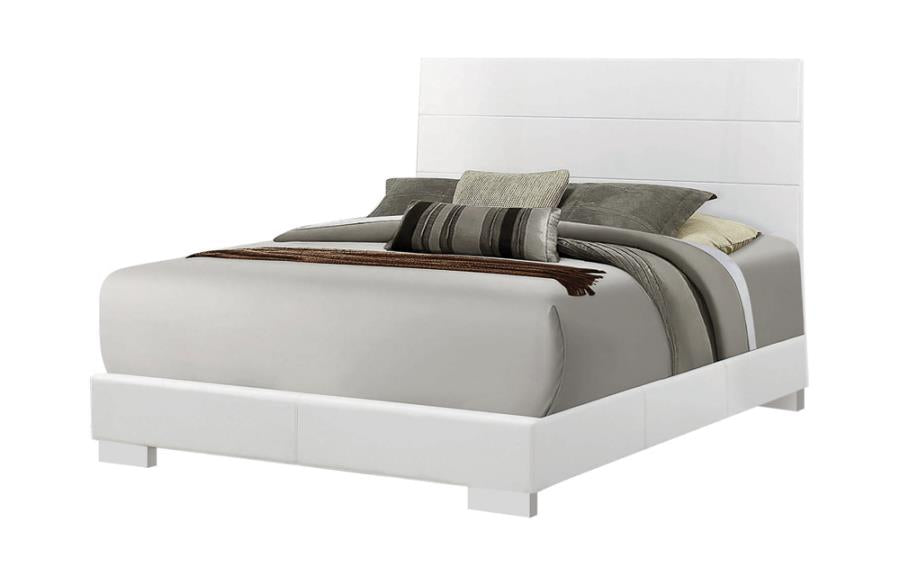 Felicity White California King Bed - MyWaynesHome #