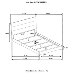 Felicity White Queen Bed - MyWaynesHome #