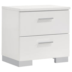 Felicity White Nightstand - MyWaynesHome #