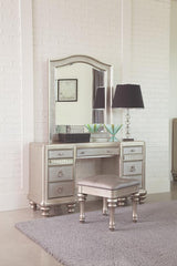 Bling Game Silver Vanity Mirror - MyWaynesHome #
