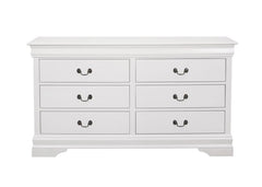 Louis Philippe White Dresser - MyWaynesHome #