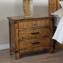 Brenner Brown Nightstand - MyWaynesHome #