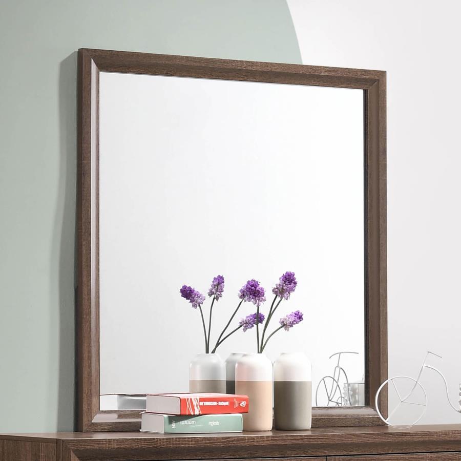 Brandon Brown Dresser Mirror - MyWaynesHome #