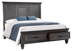 Franco Grey Queen Bed 5 Pc Set - MyWaynesHome #