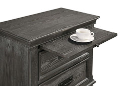 Franco Grey Nightstand - MyWaynesHome #