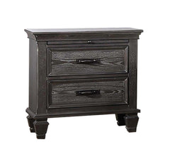 Franco Grey Queen Bed 5 Pc Set - MyWaynesHome #