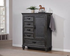 Franco Grey Door Chest - MyWaynesHome #