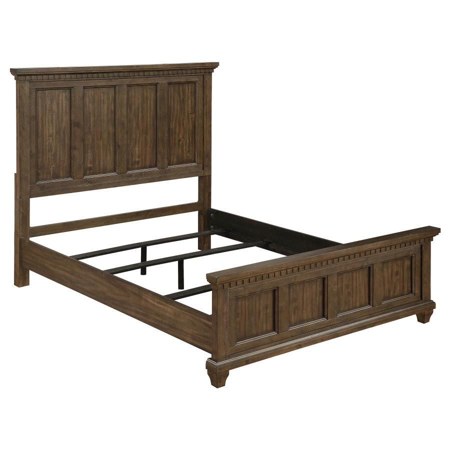 Bennington Brown Eastern King Bed - MyWaynesHome #