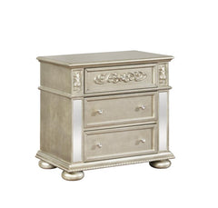 Heidi Silver Nightstand - MyWaynesHome #