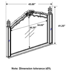 Heidi Silver Dresser Mirror - MyWaynesHome #