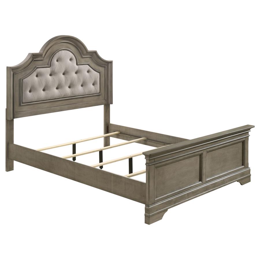 Manchester Brown Eastern King Bed - MyWaynesHome #