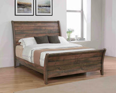 Frederick Brown Queen Bed - MyWaynesHome #