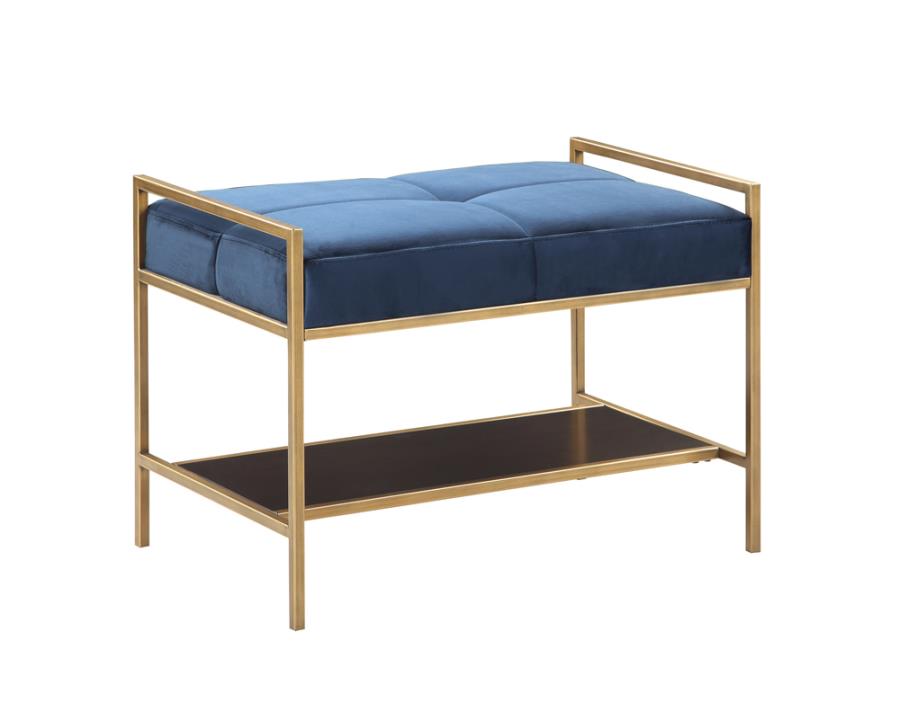 Maria Blue Bench - MyWaynesHome #