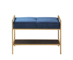 Maria Blue Bench - MyWaynesHome #