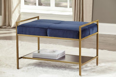 Maria Blue Bench - MyWaynesHome #