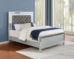 Gunnison Silver Eastern King Bed - MyWaynesHome #