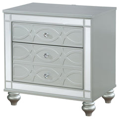 Gunnison Silver Nightstand - MyWaynesHome #