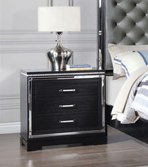 Cappola Black Nightstand - MyWaynesHome #