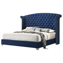 Melody Blue California King Bed - MyWaynesHome #