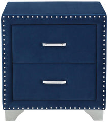 Melody Blue Queen Bed 5 Pc Set - MyWaynesHome #