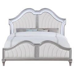 Evangeline Silver Eastern King Bed - MyWaynesHome #