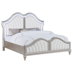 Evangeline Silver California King Bed - MyWaynesHome #