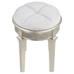 Evangeline Ivory Vanity Stool - MyWaynesHome #