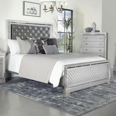 Eleanor Silver Queen Bed - MyWaynesHome #
