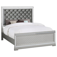 Eleanor Silver Queen Bed - MyWaynesHome #